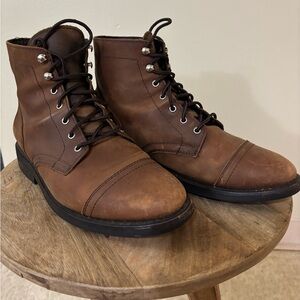 Thursday boots company Men's Brown Leather Boots size 10 wide